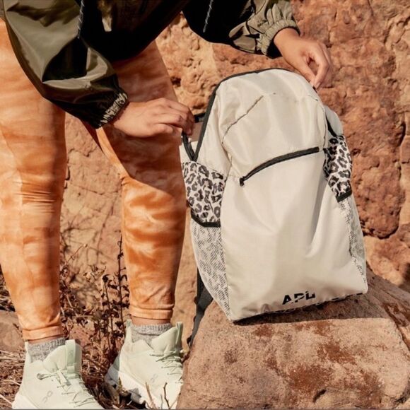 APL Lightweight Cream Brown Black Packable Backpack main image 6